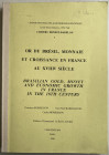 Morrisson Christian. Morrisson Cecile Barrandon J.N. Brasilian Gold, Money and Economic Growth in France in the 18th Century. Paris 1998. Brossura ed....