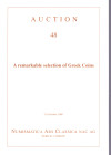 ARS CLASSICA NAC AG - Auction 48. Zurich, 21 - October, 2008. A remarkable selection of Greek coins. Pp 64, lots 111, tutti illustrati a colori con in...