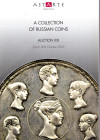 ASTARTE - Auction XXI. Zurich, 30 - October, 2009. A collection of Russian Coins. Pp 48, nn. 1001- 1142, tutti illustrati a colori. rilegatura ed. ott...