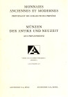 AUCTIONES A.G. - Auction 5. Basel, 2\3 - Dezember, 1975. Munzen der antike und neuzeit. pp 60, lots, 1231, plates 43. brossura ed. ottimo stato, lista...