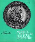 FINARTE - Asta 65. Milano, 3\4 - Giugno, 1969. monete e medaglie italiane ed estere. pp 76, lots 776, plates 28. Brossura ed. buono stato, lista prezz...