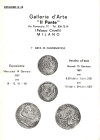GALLERIA IL PONTE - Asta N. 1. Milano, 15 - Gennaio, 1981. Monete antiche, zecche italiane estere. pp non numerate, nn. 637, tavole, 31. rilegatura ed...