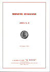 GALLERIA IL PONTE- Asta n. 9. Milano, 10 - Giugno, 1983. Monete di zecche italiane o battute da italiani all'estero. Pp 82, nn.655, tavole, 45. rilega...