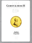 GORNY & MOSCH. Auktion 187. Munchen, 10 - Marz, 2010. Munzen Russland. II Teil . Pp. 86, nn. 3001 - 3516, tutti illustrati a colori. rilegatura ed. bu...