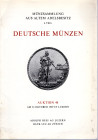 HESS A. – LEU BANK. – Auktion 44. Luzern, 22 - Oktober, 1969. Coll. Douglas – Langestein. Deutsche munzen. Pp. 46, nn. 580, tavv. 19. Ril. ed buono st...