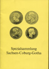 LEU BANK AG. - Zurich, Oktober, 1974. Spezialsammlung Sachsen-Coburg – Gotha. Pp. 11, nn. 140, tavv. 7. Ril ed ottimo stato.