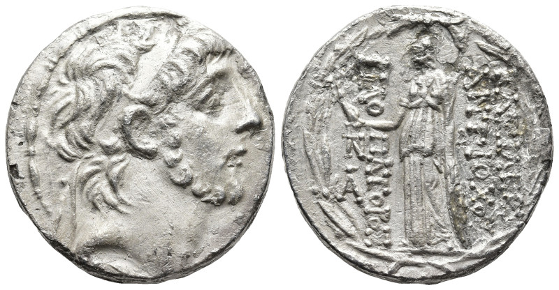 SELEUKID KINGS. Antiochos VII Euergetes (Sidetes) (138-129 BC). Antioch on the O...