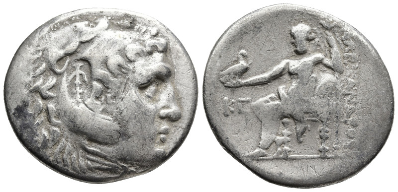 PAMPHYLIA. Perge. (Circa 221-189 BC). In the name and types of Alexander III of ...