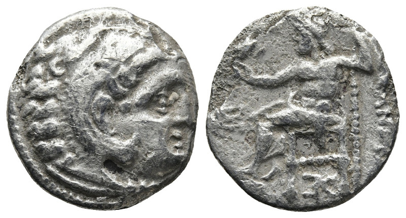 KINGS of MACEDON. Alexander III 'the Great' (336-323 BC). Kolophon. (circa 320-3...