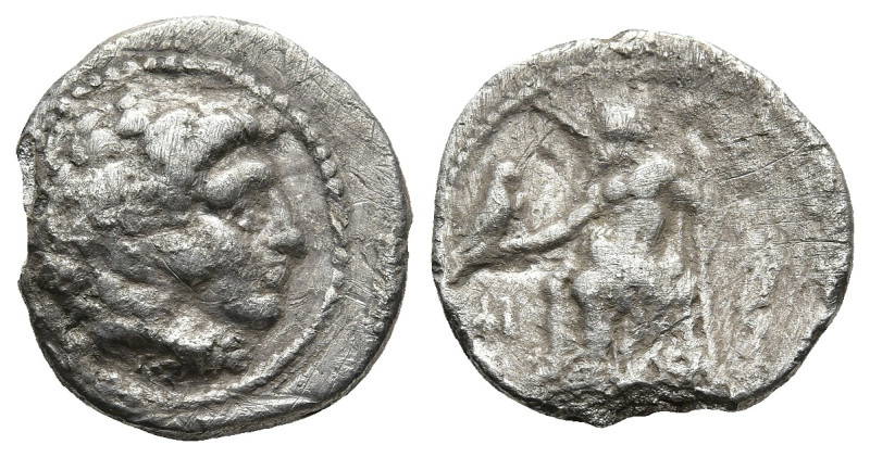 KINGS of MACEDON. Alexander III the Great (336-323 BC)
AR Hemidrachm (14,2mm 1,...