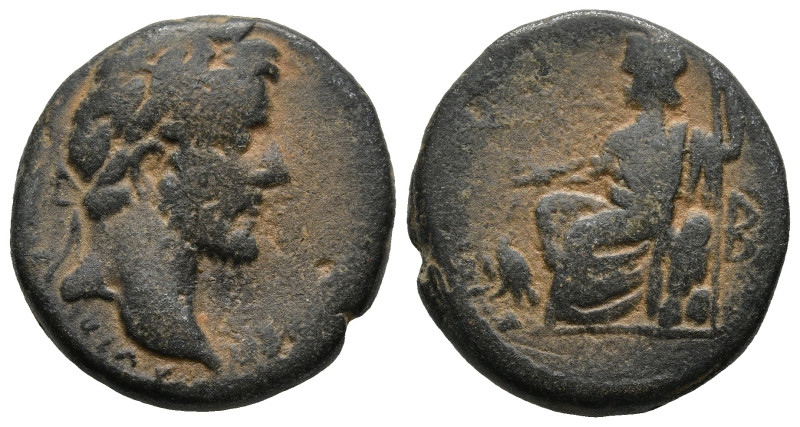 CYRRHESTICA. Cyrrhus. Antoninus Pius (AD 138-161)
AE Bronze (21,6mm 9g)
Obv: L...