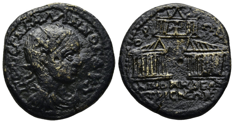 BITHYNIA. Nicomedia. Gallienus (AD 253-268)
AE Bronze (23,8mm 9g)
Obv: ΠΟ ΛΙ Ε...