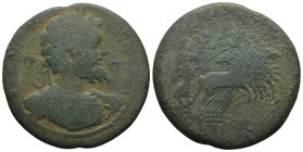CILICIA. Tarsos. Septimius Severus (AD 193-211)
AE Bronze (35,8mm 24,1g)
Obv: Laureate and cuirassed bust of Septimius Severus, right, seen from fro...