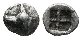 ASIAMINOR. Uncertain
AR Hemiobol (7mm 0,3g)