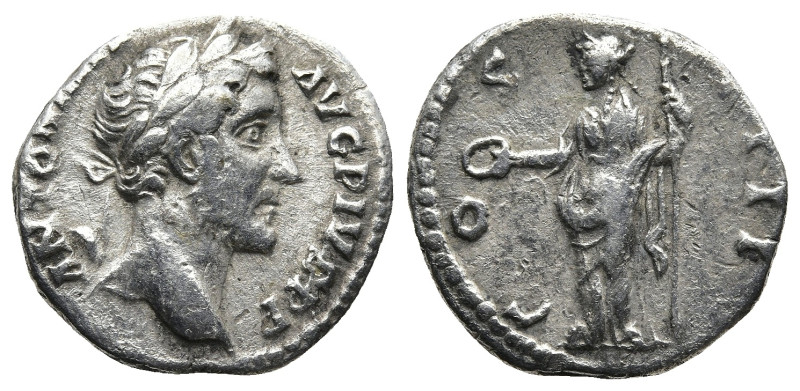Antoninus Pius (138-161 AD). Rome
AR Denarius (17,4mm 3g)
Obv: ANTONINVS AVG P...