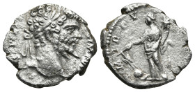 Septimius Severus (193-211 AD). Laodicea ad Mare
AR Denarius (17,8mm 3,2g)
Obv: Head of Septimius Severus, laureate, right.
Rev: Fortuna, draped, s...