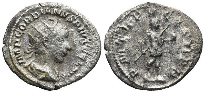 Gordian III (238-244 AD). Rome
AR Antoninianus (24,2mm 3,1g)
Obv: IMP GORDIANV...