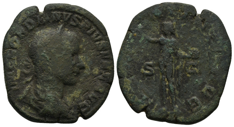 Gordian III (AD 238-244). Rome
AE Sestertius (29,1mm 16g)
Obv: IMP GORDIANVS P...