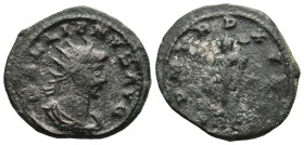 Gallienus (AD 253-268). Antioch
Antoninianus (22,2mm 4g)
Obv: GALLIENVS AVG. Radiate, draped and cuirassed bust to right
Rev: P M TR P XV P P •. Ne...