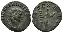 Claudius II Gothicus (AD 268-270). Kyzikos
Antoninianus (19,3mm 2,9g)
Obv: IMP C CLAVDIVS P F AVG. Radiate, draped and cuirassed bust to right
Rev:...