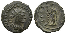 Aurelian (270-275 AD). Kyzikos
Antoninianus (20,3mm 3,1g)
Obv: IMP C DOM AVRELIANVS AVG. Radiate, draped and cuirassed bust of Aurelian to right.
R...