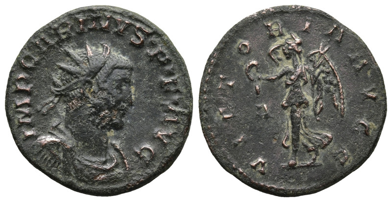 Carinus (283-285 AD). Lugdunum
Antoninianus (21mm 3,4g)
Obv: IMP CARINVS P F A...