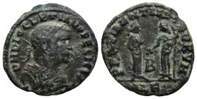 Diocletian, as Senior Augustus (AD 305-311/2). Alexandria
AE Half Follis (20mm 2,7g)
Obv: D N DIOCLETIANO FELICIS. Laureate bust right, wearing trab...