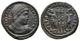 Constantine I 'The Great' (307/10-337 AD). Constantinople.
AE Follis (19mm 2,8g)
Obv: CONSTANTINVS MAX AVG. Bust of Constantine I, rosette-diademed,...