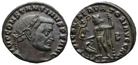 Constantine I 'the Great' (307/310-337 AD)
AE Follis (22,6mm 3,4g)
Obv: IMP CONSTANTINVS P F AVG. Laureate head of Constantine I to right.
Rev: IOV...