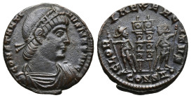 Constantine I 'the Great ' (307/310-337 AD). Constantinople
AE Follis (17,7mm 2,4g)
Obv: CONSTANTINVS MAX AVG Rosette-diademed, draped and cuirassed...