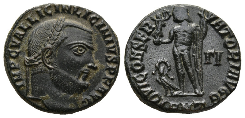 Licinius I (308-324 AD). Antioch
AE Follis (18,2mm 3,5g)
Obv: IMP C VAL LICIN ...