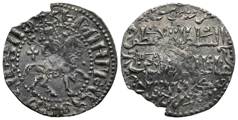 ARMENIA. Cilician Armenia.. Hetoum I (AD 1226-1270). Bilingual issue with the Se...