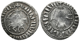 ARMENIA. Cilician Armenia. Gosdantin I (AD 1298-1299). Sis
AR Tram (21,6mm 2,4g)
Obv: ('Gosdantin King of the Armenians' in Armenian) Gosdantin, bea...