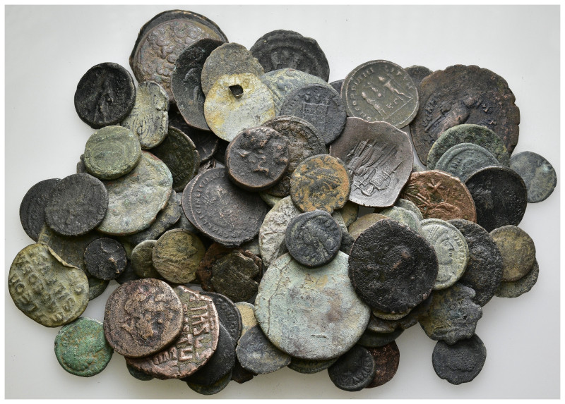 100 pieces mixed coins / SOLD AS SEEN, NO RETURN!