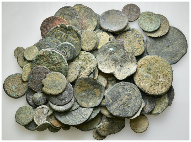 100 pieces mixed coins / SOLD AS SEEN, NO RETURN!