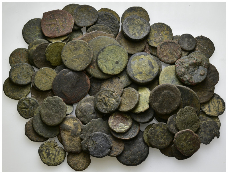 100 pieces mixed coins / SOLD AS SEEN, NO RETURN!