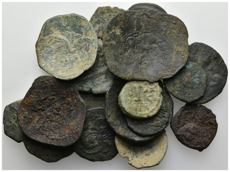 18 pieces Byzantine coins / SOLD AS SEEN, NO RETURN!