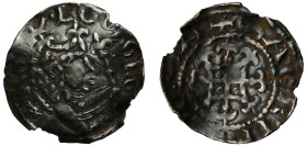 Baronial silver Penny, Earl Robert of Gloucester, Shaftesbury Mint, Moneyer Sagrim