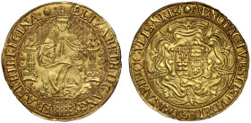 MS62 | Elizabeth I gold Sovereign sixth issue provenance to 1722