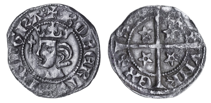Scotland, Robert the Bruce (1306-29), silver Penny, crowned head left, sceptre b...