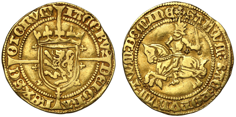 Scotland, James III (1460-88), gold Half-Rider of Eleven and a Half Shillings, i...