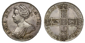 AU Details | Anne 1703 silver VIGO Crown