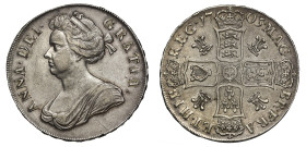 AU53 | Anne 1705 silver Pre-Union Crown