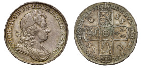 XF45 | George I 1723 silver SSC Crown
