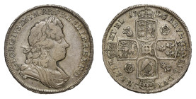 VF Details | George I 1726 silver Halfcrown