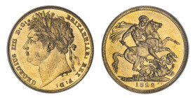 MS62 | George IV 1822 gold Sovereign