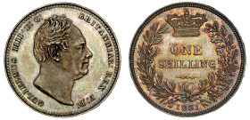 PF64 | William IV 1831 silver proof Shilling plain edge