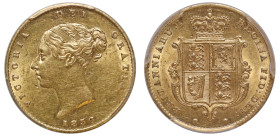 AU55 | Victoria 1856/5 gold Half-Sovereign