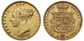 AU50 | Victoria 1873 gold Half-Sovereign die number 320