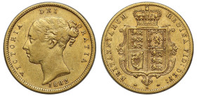 VF30 | Australia Victoria 1882 Melbourne mint gold Half-Sovereign Obverse 5